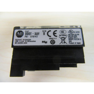 Allen Bradley 800T-XAY Contact Block 800TXAY Series B - New No Box
