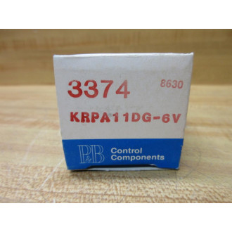 Potter & Brumfield KRPA-11DG-6V DC Relay KRPA-11DG-6VDC