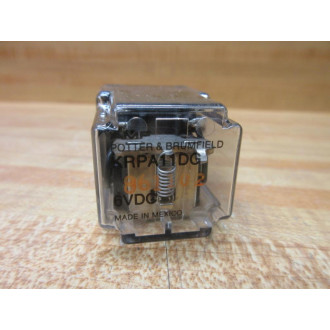 Potter & Brumfield KRPA-11DG-6V DC Relay KRPA-11DG-6VDC