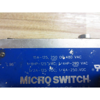 Micro Switch BZLN-RH Honeywell Limit Switch BZLNRH - Used