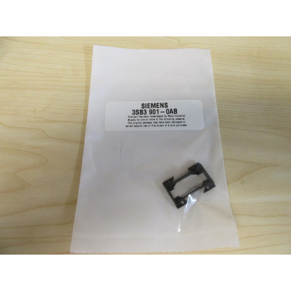 Siemens 3SB3901-0AB Snap-On Adapter 3SB39010AB