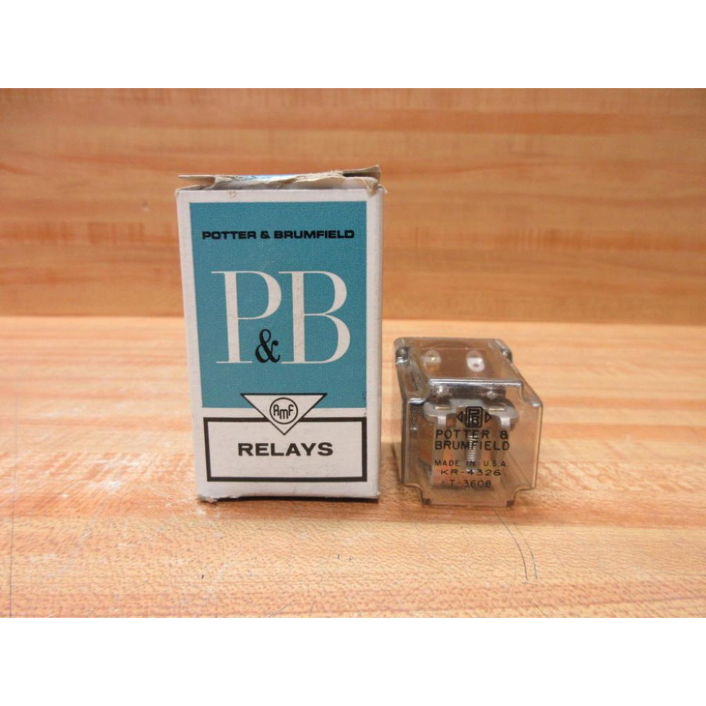 Potter & Brumfield KR-4326 Relay KR4326 T-3608