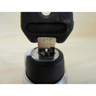 Allen Bradley 800FM-KM21 2-Pos Keyed Selector Switch 800FMKM21