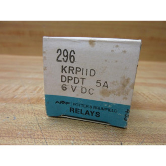 Potter & Brumfield KRP11D-6V DC Relay KRP11D-6VDC