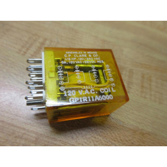 C.P. Clare GP1R11A6000 Relay GP1R11A6000-120VAC - New No Box