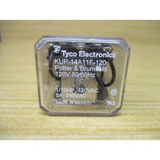 Potter & Brumfield KUP-14A11F-120V AC Relay KUP-14A11F-120VAC - Used