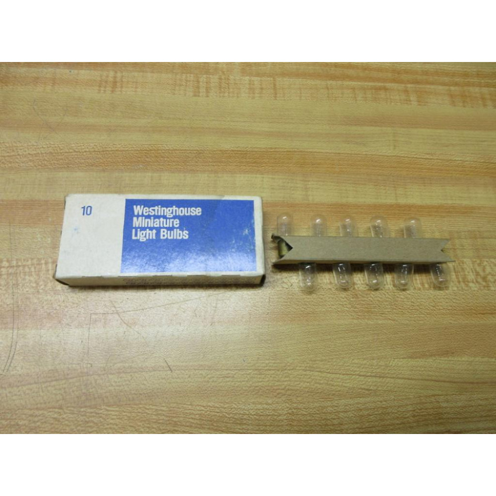Westinghouse 1813 Miniature Lamp Light Bulb W-1813 (Pack of 10)