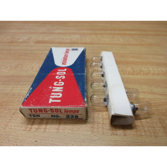 Tung-Sol 239 Miniature Lamp Light Bulbs TS-239 (Pack of 7)