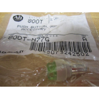 Allen Bradley 800T-N77G Green Lamp 800TN77G