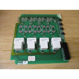 Telemotive E7207-13 Circuit Board WO Capacitors - Used