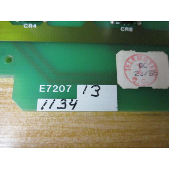 Telemotive E7207-13 Circuit Board WO Capacitors - Used