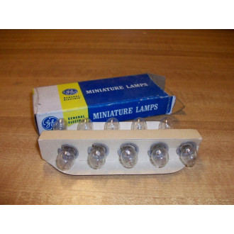 General Electric PR-12 GE Miniature Lamp Light Bulb PR12 (Pack of 10)