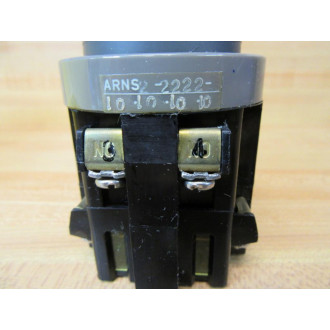 IDEC ARNS2-2222-10.10.10.10 Mono-Lever Switch WO Ball - New No Box