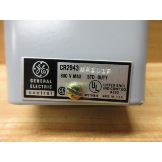 General Electric CR2943NA101F Pushbutton Station Enclosure Only - New No Box
