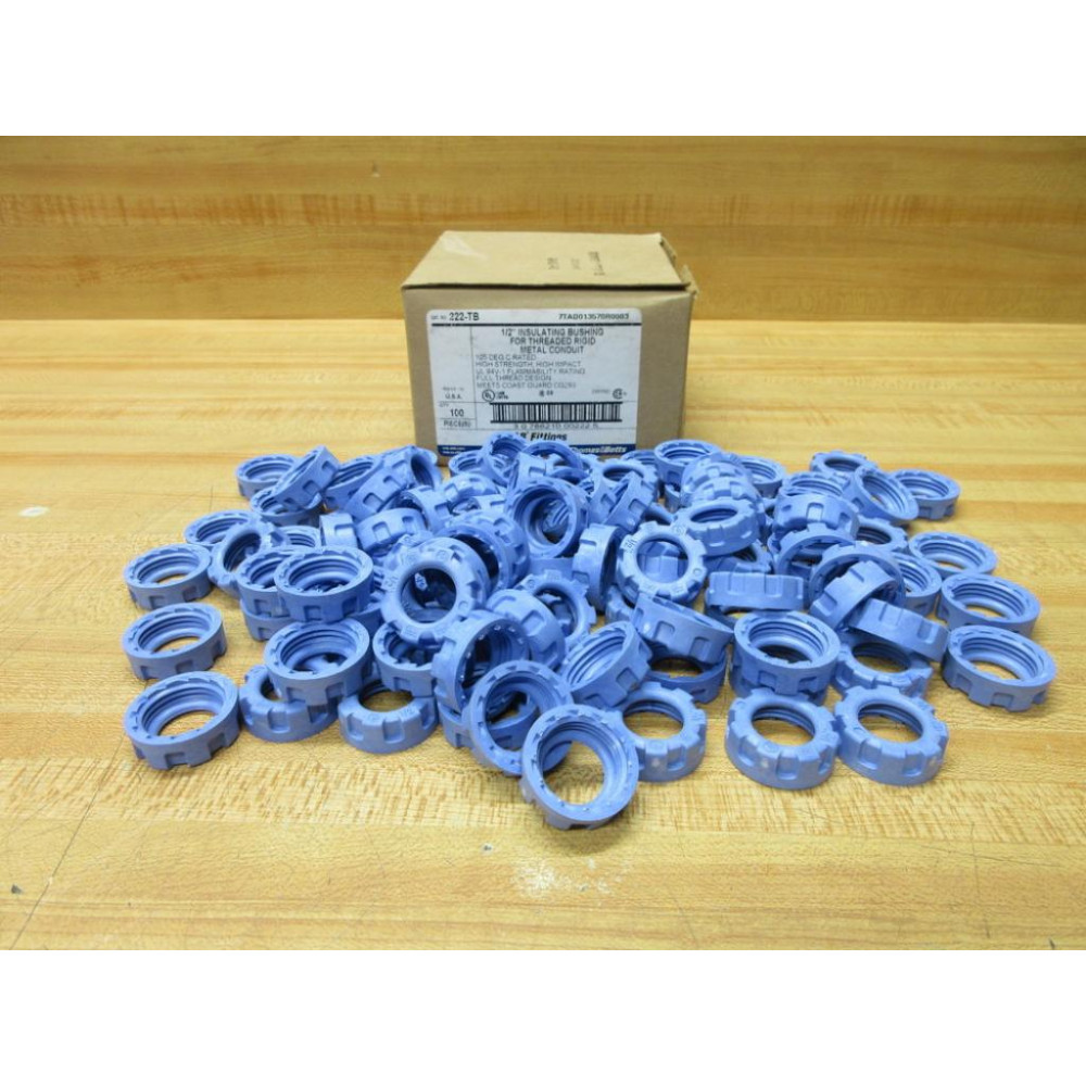 Thomas And Betts 222-TB 12" Insulating Bushing 222TB (Pack of 100)