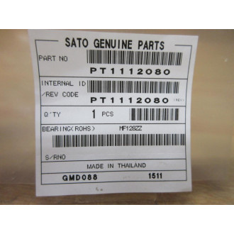 Sato PT1112080 Bearing MF128ZZ