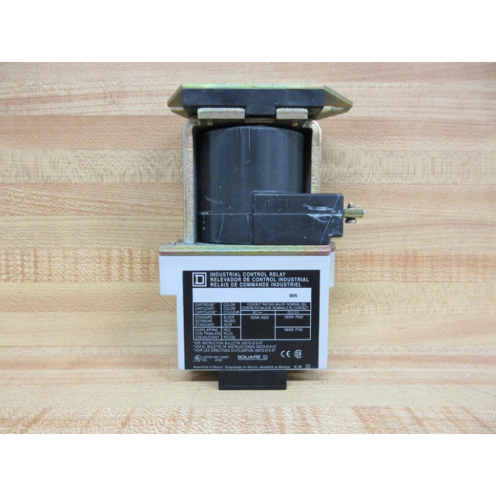 Square D 8501-XDO40 Relay 8501XDO40 - Used