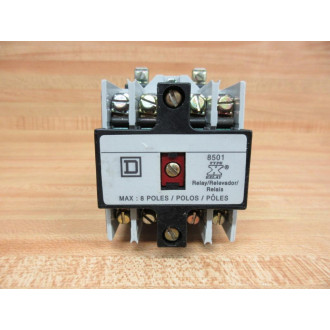 Square D 8501-XDO40 Relay 8501XDO40 - Used
