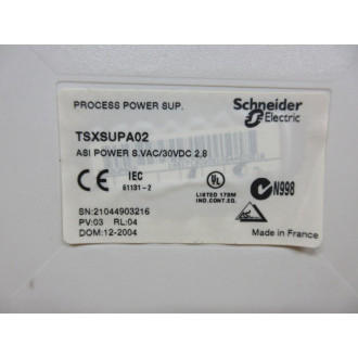 Schneider TSXSUPA02 Process Power Supply - Used