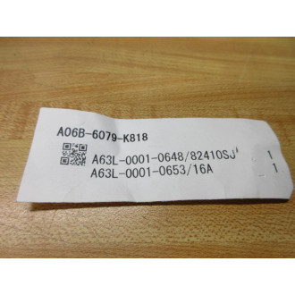 Fanuc A06B-6079-K818 JAE Connector Kit - New No Box