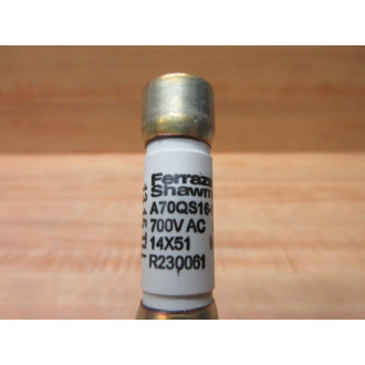 Gould Shawmut Ferraz A70QS16-14F Mersen Fuse A70QS1614F - New No Box