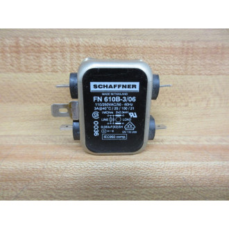 Schaffner FN 610B-306 Panel Accessory Noise Filter FN 610B306 - New No Box