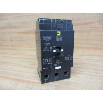 Square D EDB34080 Molded Case Circuit Breaker - New No Box