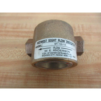 Midwest SFI-100-14 Flow Indicator SFI10014 - New No Box