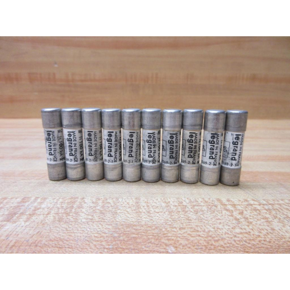 Legrand 133 10 Fuse 13310 (Pack of 10) - New No Box