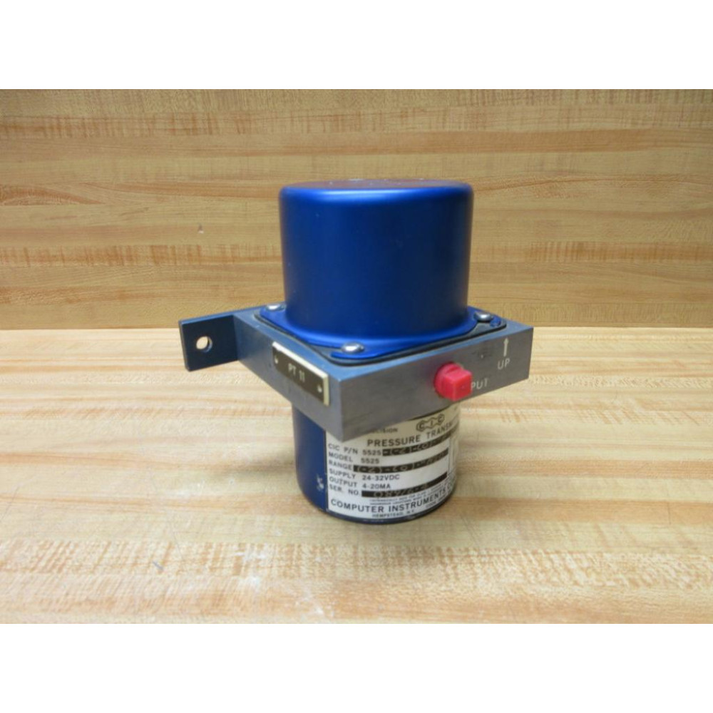 Computer Instruments 5525-2-0-H0G Pressure Transmitter 5525 - Used
