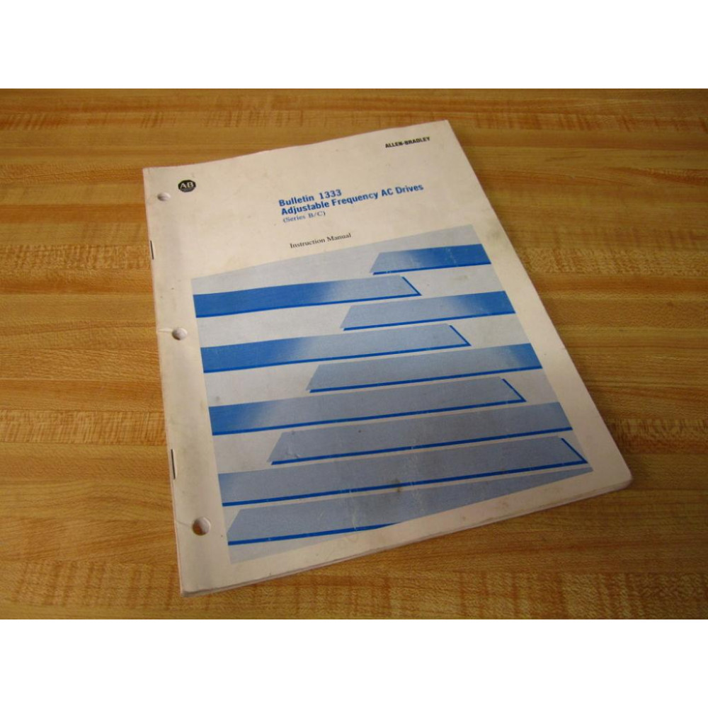 Allen Bradley 134954 Bulletin 1333 Instruction Manual - Used