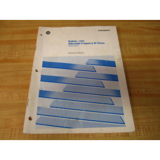 Allen Bradley 134954 Bulletin 1333 Instruction Manual - Used