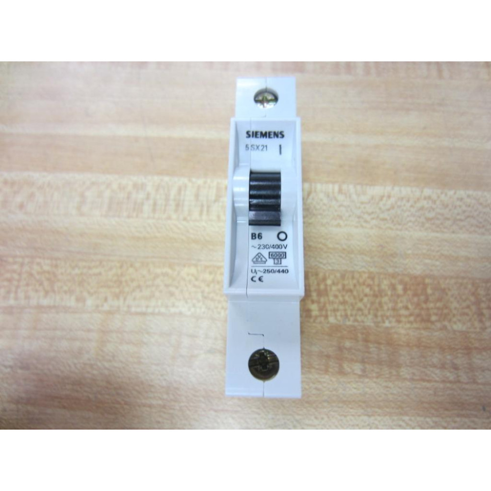 Siemens 5S Circuit Breaker X2-G8 8A 5SX21-B6 6A - New No Box