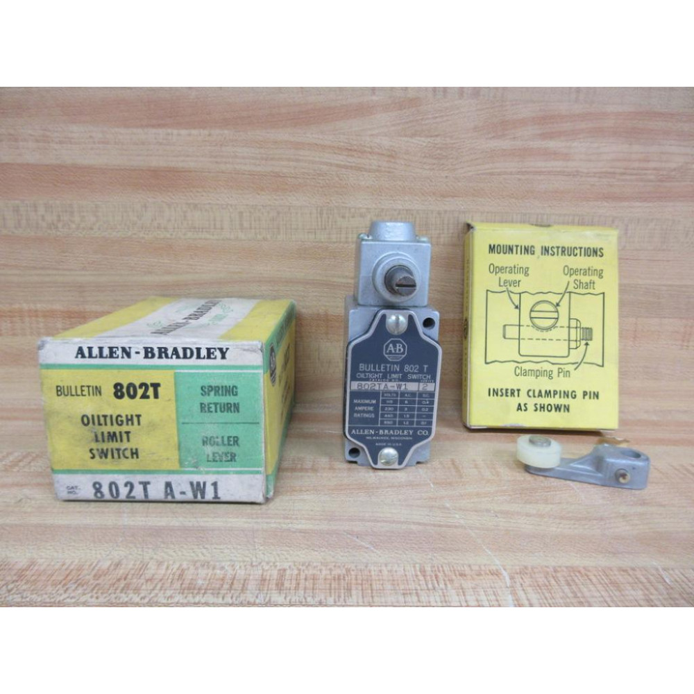 Allen Bradley 802T-AW1 Limit Switch 802TAW1