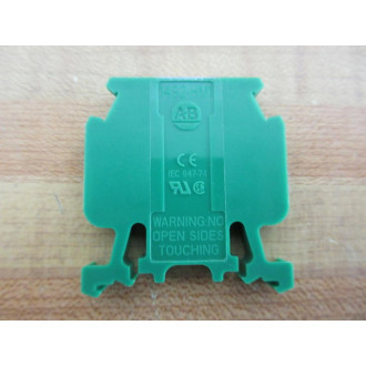 Allen Bradley 1492-HM1 Terminal Blocks 1492HM1 Green 1492-HM1G (Pack of 6) - New No Box