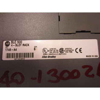 Allen Bradley 1746-A4 4-Slot Rack 1746A4 Ser B - Used