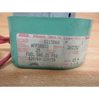 Asco 8215B60 Solenoid Valve Coil Only - Used