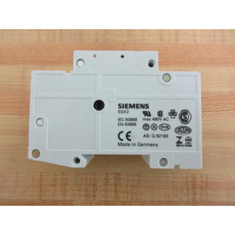 Siemens 5SX22 C25 Circuit Breaker 2-Pole 5SX22C25 - Used