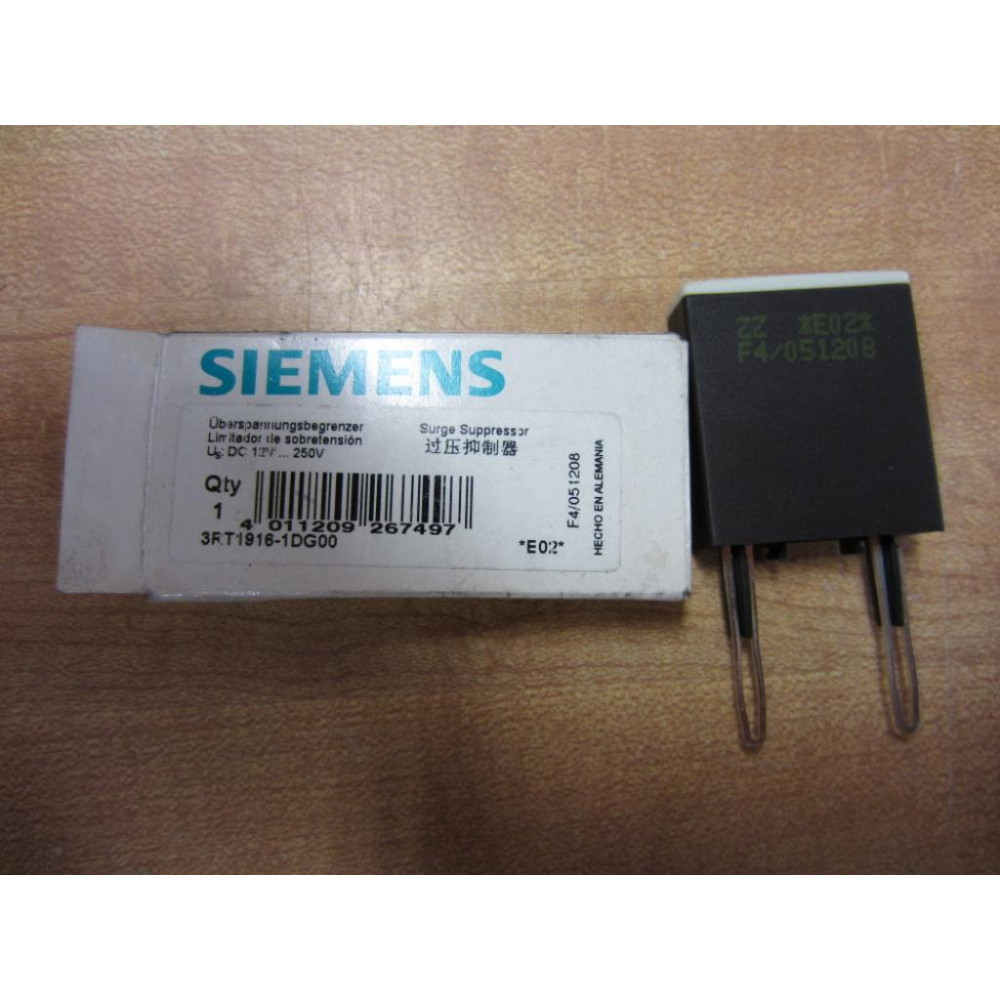 Siemens 3RT1916-1DG00 Suppressor 3RT19161DG00