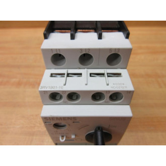Siemens 3RV1021-1AA10 Relay 3RV10211AA10 W3RV1901-1E - Used