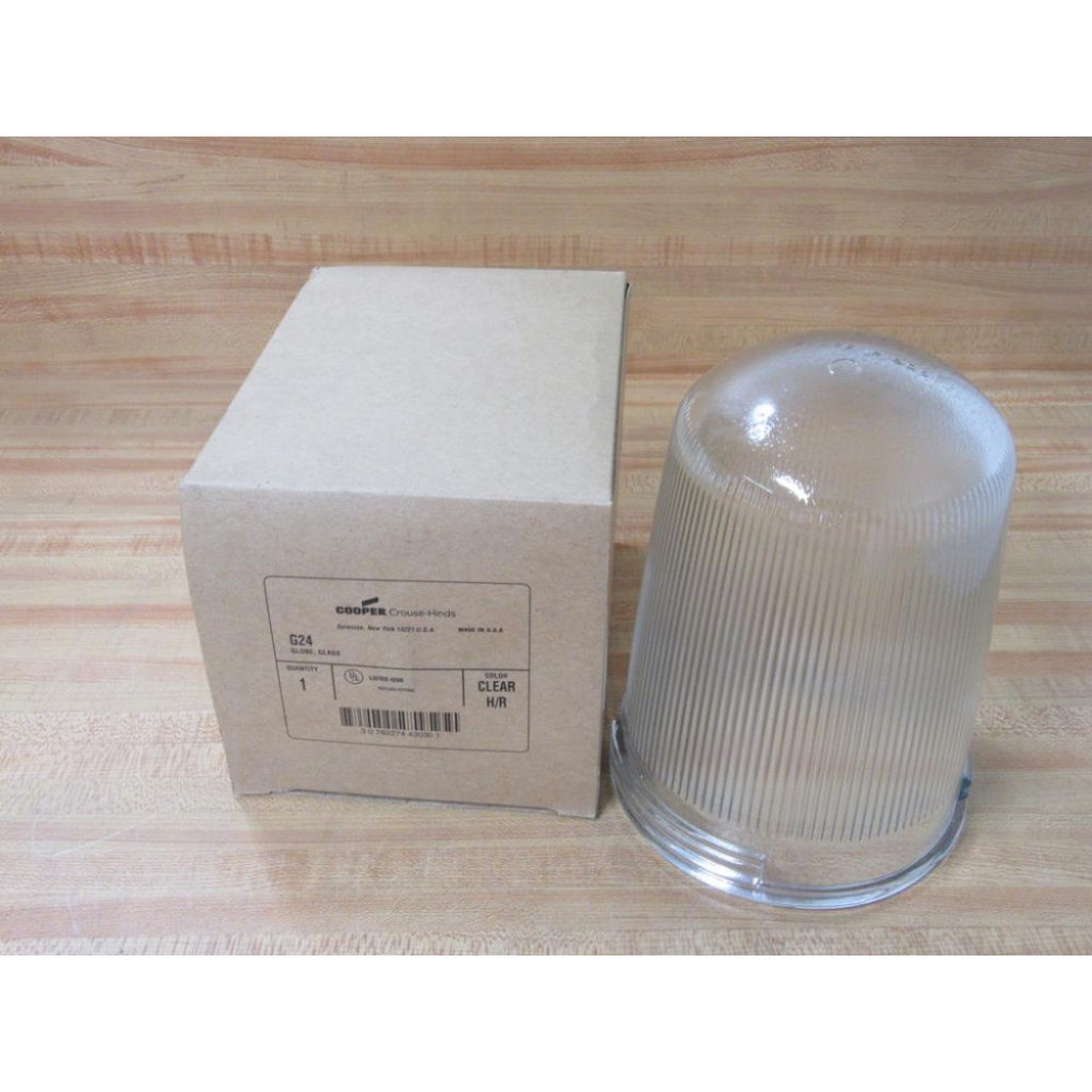 Crouse & Hinds G24 Glass Globe 1685