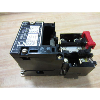 Square D 8536-SBO2 Starter 8536-SB02S wo Coil - Used