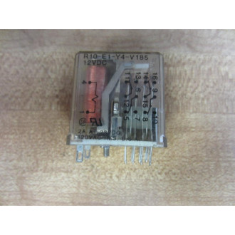 Potter Brumfield R10-E1-Y2-V185-12VDC Relay R10-E1-Y2-V185-12V DC - Used
