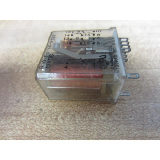 Potter Brumfield R10-E1-Y2-V185-12VDC Relay R10-E1-Y2-V185-12V DC - Used