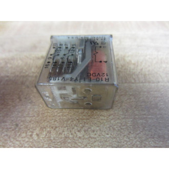 Potter Brumfield R10-E1-Y2-V185-12VDC Relay R10-E1-Y2-V185-12V DC - Used