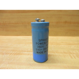 Sprague 36DX Capacitor 590-200DC - Used