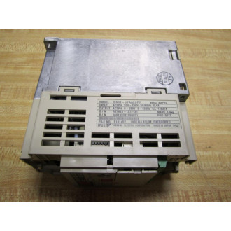 Yaskawa Electric CIMR-J7AA20P7 Variable Frequency Drive Missing Terminal Covers - Used