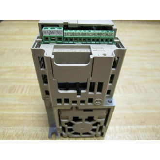 Yaskawa Electric CIMR-J7AA20P7 Variable Frequency Drive Missing Terminal Covers - Used