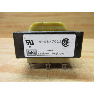 MCI 4-06-7012 Transformer 4067012 - Used