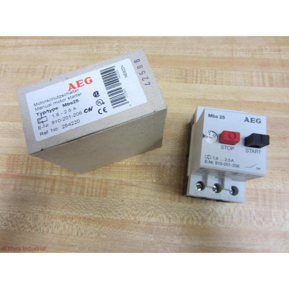 AEG 910-201-206 1,6-2,5A Starter 910-201-206-000 254220